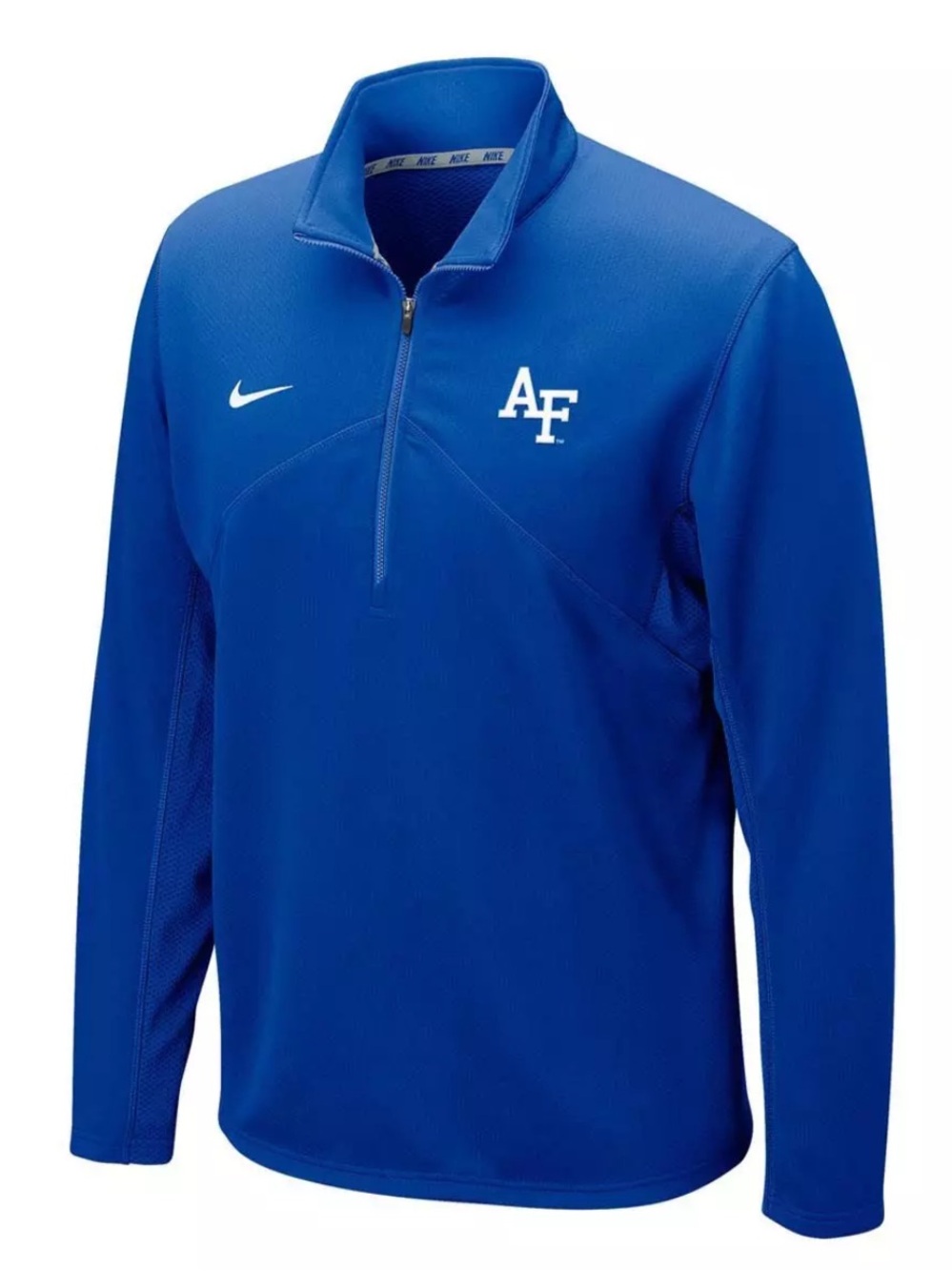 Nike Blue AF Quarter-Zip Pullover